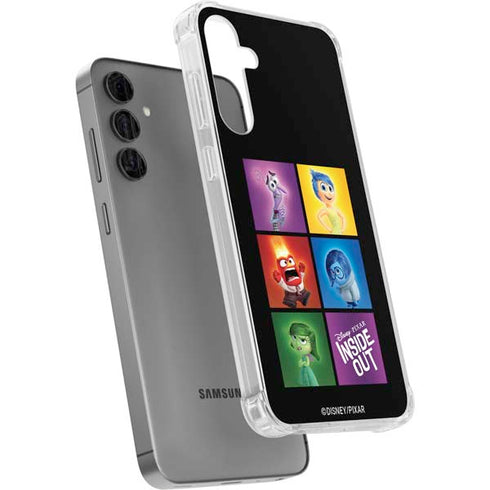 Disney Inside Out Character Portraits Galaxy S24 Plus Clear Case